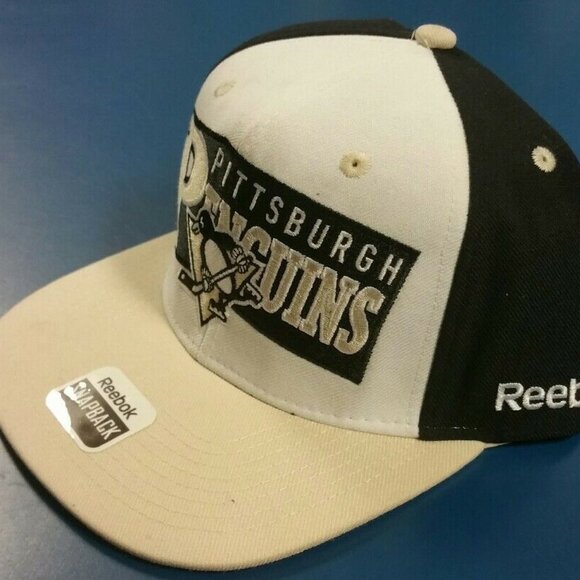 Pittsburgh Penguins Reebok NHL Stitched Flat Brim - Picture 1 of 5